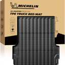 Michelin Truck Bed Mat for 2023-2026 Chevy Colorado/GMC Canyon 5 FT Only, All-Weather Truck Bed Liner, Custom Fit, Durable TPE, Bedliner, Non-Slip