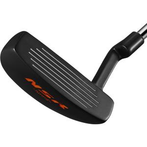 PGM Kids Junior Youth Putter Golf Club Right Handed with Alignment Line | Age 3-15 Soft Grip Stainless Steel Mallet Putter with Enhanced Control and High Forgiveness 27in