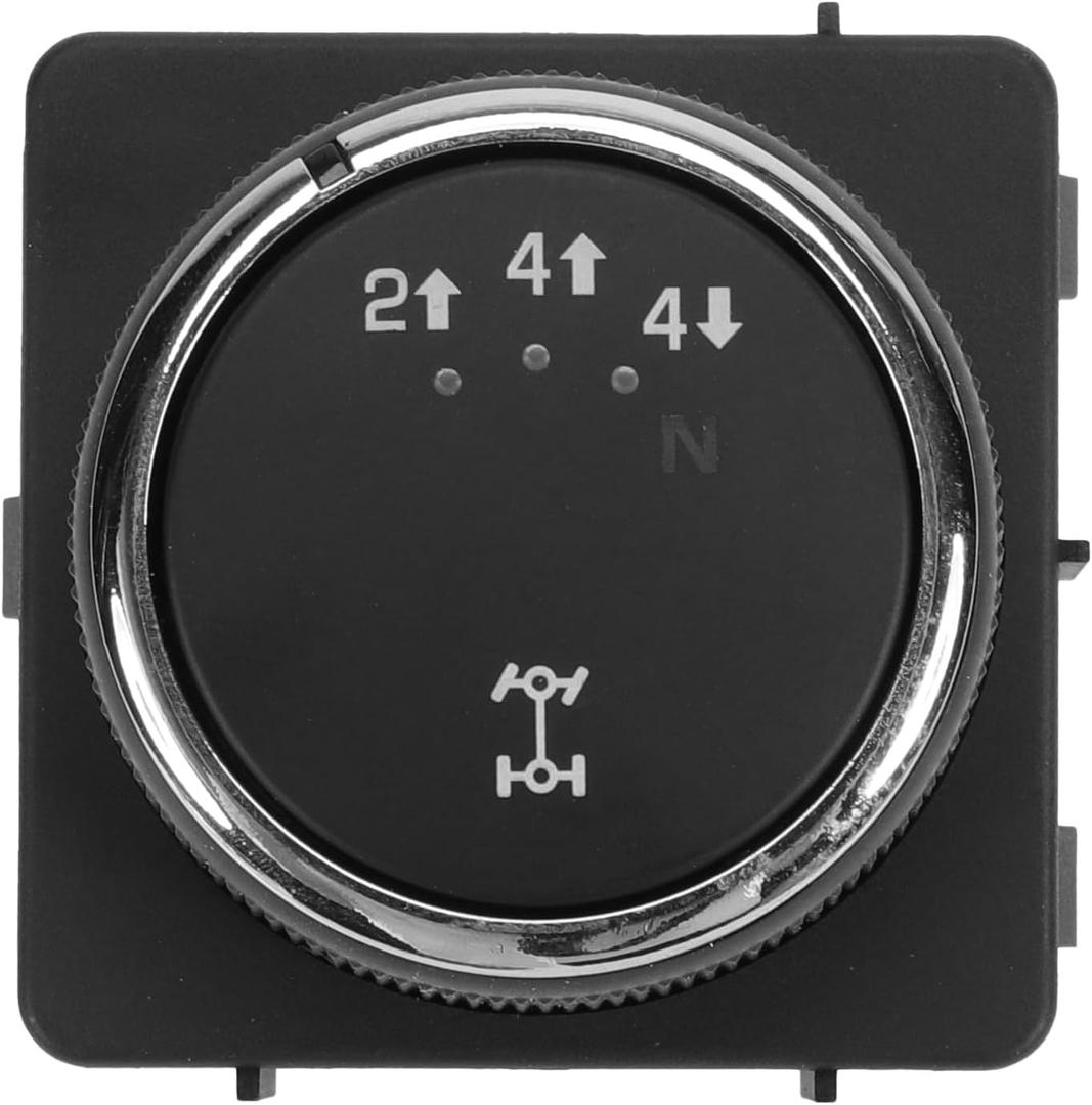 4WD Transfer Case Selector Switch for Chevrolet Silverado 1500 2008-2013 4x4 Wheel Drive Switch for Chevrolet Silverado 2500 HD 3500 HD 2008-2014 No.15913725/20972859
