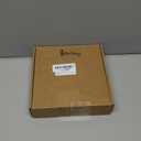 Bucherry 1 Pack Baby Clothes Display Stand Wooden Baby Shower Centerpiece Adjustable Height Circle Shaped Dress Hanger Doll Dress Outfit Stand Rack Hand Assembled Hangers Display Set (Pink Color)