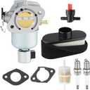 Carburetor for Kawasaki FR691V FR651V FR730V Engine for Cub Cadet Zero Turn Mower ZT XT 42" 46 48 50" 52 54 60 Tractor John Deere X320 X380 X324 Hus-qvarna Z254f Toro Mower Tune Up Kit