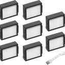 Combo 10 Max Replacement Filter Compatible with iRobot Roomba Combo j7+, Combo j9+, 10 Max, Robotic Vacuum and Mop Replacement Filter Parts,High-Effiency HEPA,8 Pack