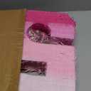 Sratte Number Piata Pink Piata Birthday Decorations Gradient with Stick Blindfold Confetti for Girls Boys Birthday Anniversary Party Decorations Supplies(Number 5)
