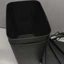 Vanpopubs 2 Pack 2.7 Gal Bathroom Trash Can with Lid, Automatic Trash Can Small Smart Garbage Can Touchless, Slim Motion Sensor Waterproof Plastic Trash Bins for Bedroom Office Kitchen Toilet Black