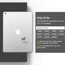 DONGKE Case Compatible with iPad 10.2 Inch 2021 2020 2019 iPad 9th/8th/7th Generation with Pencil Holder, Slim Stand Protective Case with Soft TPU Back, Auto Sleep/Wake Cover, Pink Bows