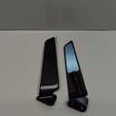 Compatible with Ducati Panigale 1299/ 1299S/ 959/959 Corse Adjustable Rotating Wind Wing Rearview Mirrors Aluminum Blue Lenses Convex Side Mirrors Motorcycle Left Right Mirrors Replacement