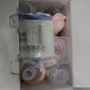 NCVI Electric Breast Pump 8782, Portable Hospital-Grade Double Pump with 4 Modes & 9 Levels, Anti-Backflow, Rechargeable Quiet Breastfeeding Pump for Efficient Comfortable Use at Home, Work or Travel (2200mAh, Pink)