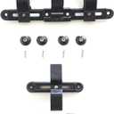 Vincita Bike Pannier Hardware Kit - Convert Any Bag Into Bicycle Pannier - One Set of Pannier Mounting Attachment Hardware for DIY (Rack Diameter Up to 28 mm)