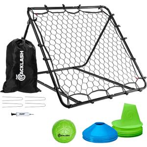 Franklin Sports Backlash Outdoor + Backyard Game - 4 to 6 Player Target Net Game - Perfect for Beach, Backyard + Tailgate - Includes (1) Target Net, (1) Mini Ball, Boundary Cones and Carry Bag, One Size