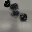 Funmit 316220009 Top Burner Stove Knob Replacement for Frigidaire Replaces AP4322122 PS1991531 EAP1991531 (Black, 4 Pack)