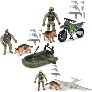 2 x 4pc Soldier Search Set