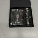 Weddingstar 6 oz Stainless Steel Hip Flask Gift Box Set Black - Non-Customizable