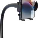 ARKON Mounts - Phone Holder with Car Seat Rail Mount | Car Phone Stand with Flexible 22" Arm | Professional-Grade Durability | Phone Holder For Car | For iPhone, Samsung, Google, Nokia, other phones