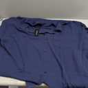 IN'VOLAND Womens Plus Size Shirts Short Sleeve Button Down Shirts V Neck Casual Blouses Tops (22 Plus, Navy)
