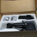 5000mAh Electric Strapping Machine - 2Rechargeable Batteries with Display Screen, Industrial Automatic Banding Tool for 0.35-0.63'' Width Straps, Easy to Use for Warehouse Packaging