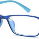 Jcerki Blue Light Filter Nearsighted Distance Glasses -2.25