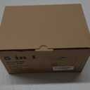 Bamboo Wireless Charging Station, Night Light with Digital Alarm Clock, Nightstand Charging Station for Apple Devices, Fast Wireless Charger for iPhone/Apple Watch/AirPods Pro