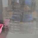 Cycodo 8 in 1 Acrylic Hamster Cage,2-Tier Dwarf Hamster Cage with Wooden Wheel & Hideout,Small Hamster Habitat with Accessories,Clear Pet Mice House(Pink,14" L*10" W*11" H)