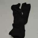 Doc Miller, Open Toe Compression Socks, 8-15 mmHg, Toeless, Support Circulation, Shin Splints, Calf Recovery, Varicose Veins, Knee High, Medical Grade, Black Socks, Large Size for Men & Women, Pair