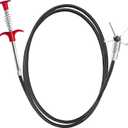 Drain Clog Remover, 79-Inch Flexible Grabber Claw Drain Snake, Pipe Cleaner for Kitchen, Bathroom, Tub, Toilet, Sewer, and Gutter