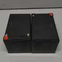 Miady 12V 12Ah Rechargeable Sealed Lead Acid Battery (12a-2 Packs)