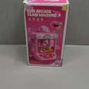 Marlrin Claw Machine for Kids, Mini Vending Machine Girls Unicorn Toys, Candy Grabber Prize Dispenser with Sound & 20 Mini Plush Toys, Electronic Arcade Game Indoor Toy for Home Party Birthday Gifts