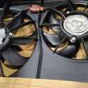 munirater Engine Dual Radiator Condenser Cooling Fan Replacement for A3 2003-2012 Replacement for Je-TTA III 2005-2010 Replacement for P-assat 2010-2014