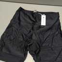 Holipick Womens High Waisted Swim Shorts 5"/7" Tummy Control Bottom (Black, M)