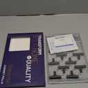 Ravinte 10 Pack 2 inch Cabinet Pulls Matte Black Stainless Steel Kitchen Drawer Pulls Cupboard Handles Cabinet Handles