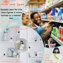 ILHSTY 32 Pcs Little Jesus Figures  Mini Rubber Jesus Toys Jesus Love You for Easter Egg Fillers Egg Hunts Religious Party Favors Gifts Hide and Seek Baptism Gifts Sunday School (Yellow)