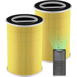 P200S/P200 Pro Pet Care Filter Replcement, Compatible with WELOV P200S/P200 Pro Air Purifier, 3-in-1 H13 True HEPA Filter and Pre-Filter, 2 Pack