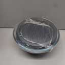 M MCIRCO Glass Mixing Bowls with Lids, 4 Packs Glass Bowl Set, Nesting Bowls for Meal Prep, Food Storage, Bowls For Cooking, Baking, BPA-Free, 0.8/1.7/2.9/4.8 Qt