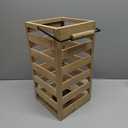 HD Designs Wood Lantern 14 in