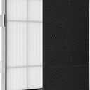 101076 Series Filter kit for Amway Atmosphere Air Purifier 101076CH/ 101076TH/ 101078, 101076CH Replacement kit with High Efficiency H13 HEPA Filter & Modified Activated Carbon Filter (25MM)