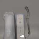 TIANHOO Remote Controller for Wii & Wii U, with Silicone Case and Wrist Strap, 2 pack (White)