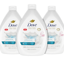 Dove Antibacterial Hand Wash Care & Protect Pack of 3 Protects Skin from Dryness, Moisturizers More Than The Leading Ordinary Hand Soap, 34 oz