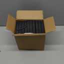 GOmaize Front Loading Black Picture Frame 4x6 Set of 10 Wall and Table Mounting