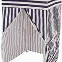 Impact Canopy 4' x 4' Portable Dressing Room, Pop Up Portable Changing Room, Navy Blue / White