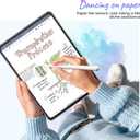 OMOTON PAPERSENSE 2 Pack Paper Screen Protector for iPad Pro 11 inch M5 M4 (6th&5th Gen, 2025/2024), Anti-glare Matte PET Film with Easy Installation Tray, Draw Like on Paper, Ultra-Responsive