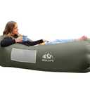WEKAPO Inflatable Sun Lounger, Air Sofa, Hammock, Portable, Waterproof and Leak-Proof, Ideal for Backyard, Beach, Travel, Camping, Picnics and Music Festivals