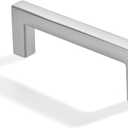 khtumeware 10 Pack 3 inch Center to Center Solid Cabinet Pulls Square Bar Drawer Handles Cabinet Handles Matte Drawer Pulls Kitchen Cabinet Hardware
