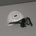 JODSONE U V LED Nail Lamp, Nail Dryer for Gel Polish, L Light with Automatic Sensor & 4 Timers, Milky White