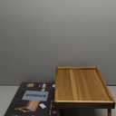 VaeFae Acacia Bed Table Tray, Wooden Breakfast Tray with Folding Legs, Bed Tray for Eating and Laptop, Eating Trays for Bedroom
