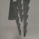 SUNBEAUTY 4Pcs Honeycomb Christmas Trees Vintage Paper Christmas Tree Decor 3D Honeycomb Trees Table Centerpiece for Xmas New Year Holiday Party Home Decor (Green, White)