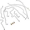 919-221 Cold Rolled Steel Brake Line Kit Replacement for 1997-2006 Jeep Wrangler TJ