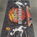 Basketball Themed Birthday Backdrop It's Game Time Basketball Party Decorations Boys Happy Birthday Party Banner Sports Theme Party Supplies 70x43