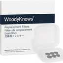 Replacement Filters of WoodyKnows Ultra-Breathable Nasal Filters (Replacement Filter-Narrow 24 Pairs, XL)