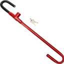Winner International The Club CL303 Pedal to Steering Wheel Lock, Red, 5.25 Inch