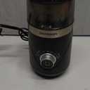 SHARDOR Electric Super Silent Blade Coffee Grinder, Timed Grind Control Rotary Knob, Adjustable Coarse to Fine for Coffee Beans, Spices & Herbs, with 1 Removable Stainless Steel Bowl, Black