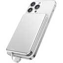 NZKEEYZI for MagSafe Portable Charger, 0.3" Ultra Slim 5000mAh Magnetic Power Bank, 25W PD Fast Charging Battery Pack with Builtin Cable, Travel Battery Bank for for iPhone 16/15/14/13/12, White